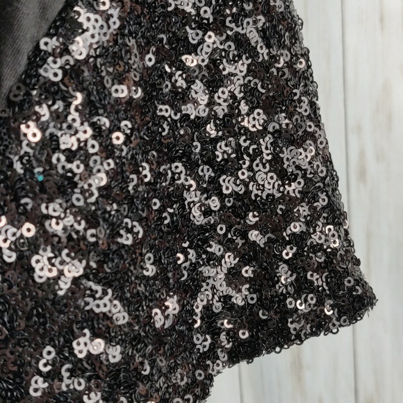 VS PINK cropped tie waist sequin top d44 - Picture 8 of 8